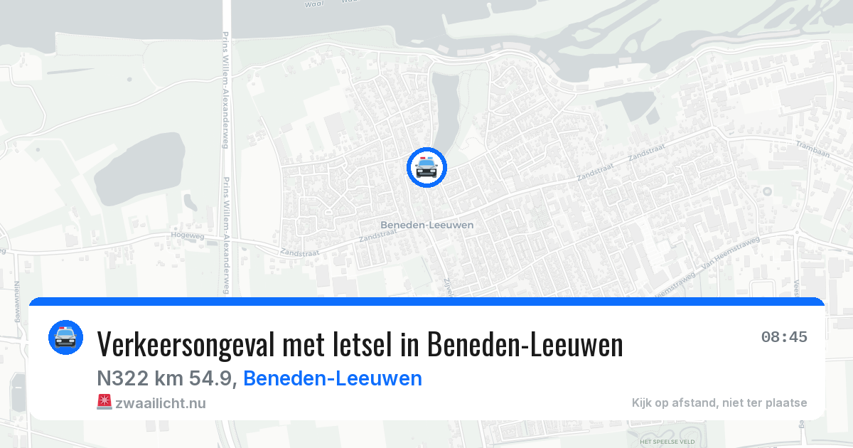 Verkeersongeval met letsel in Beneden-Leeuwen — 11 jun 2026