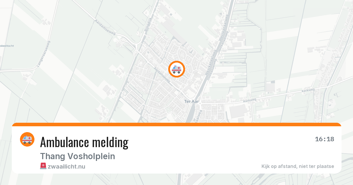 Ambulance melding — 10 feb 2026