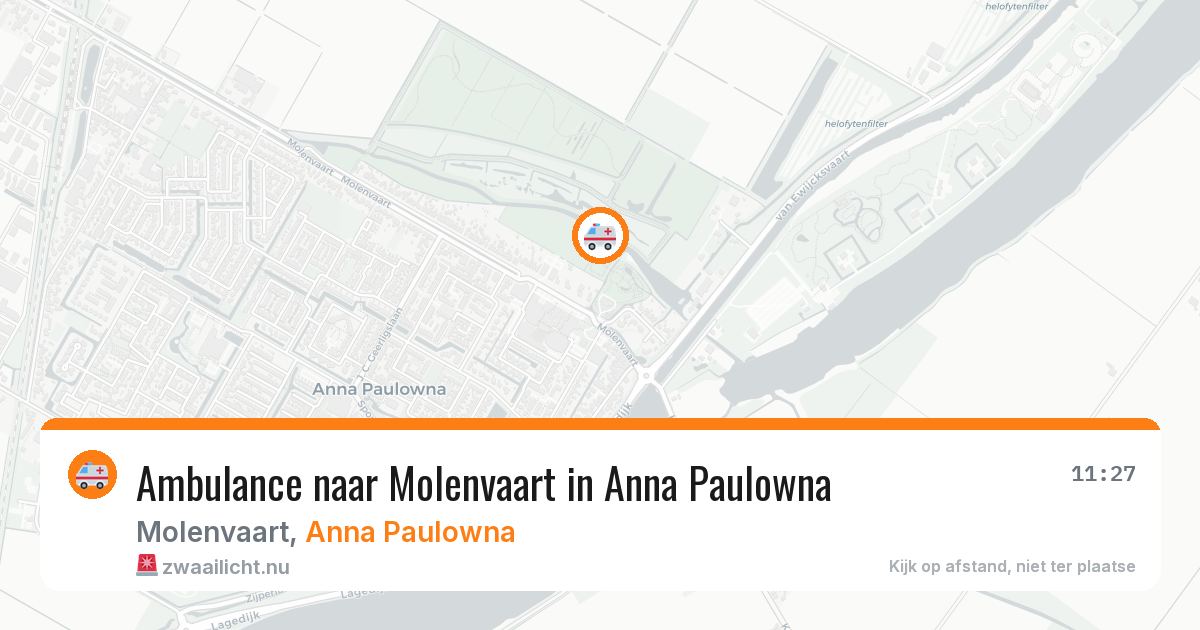 Ambulance naar Molenvaart in Anna Paulowna — 3 jun 2026