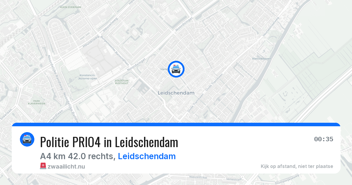 Politie PRIO4 in Leidschendam — 22 mei 2026 | 🚨 Zwaailicht.nu