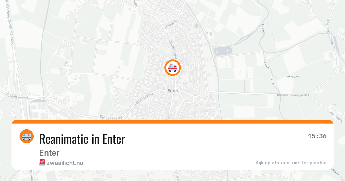 Reanimatie in Enter — 10 apr 2026