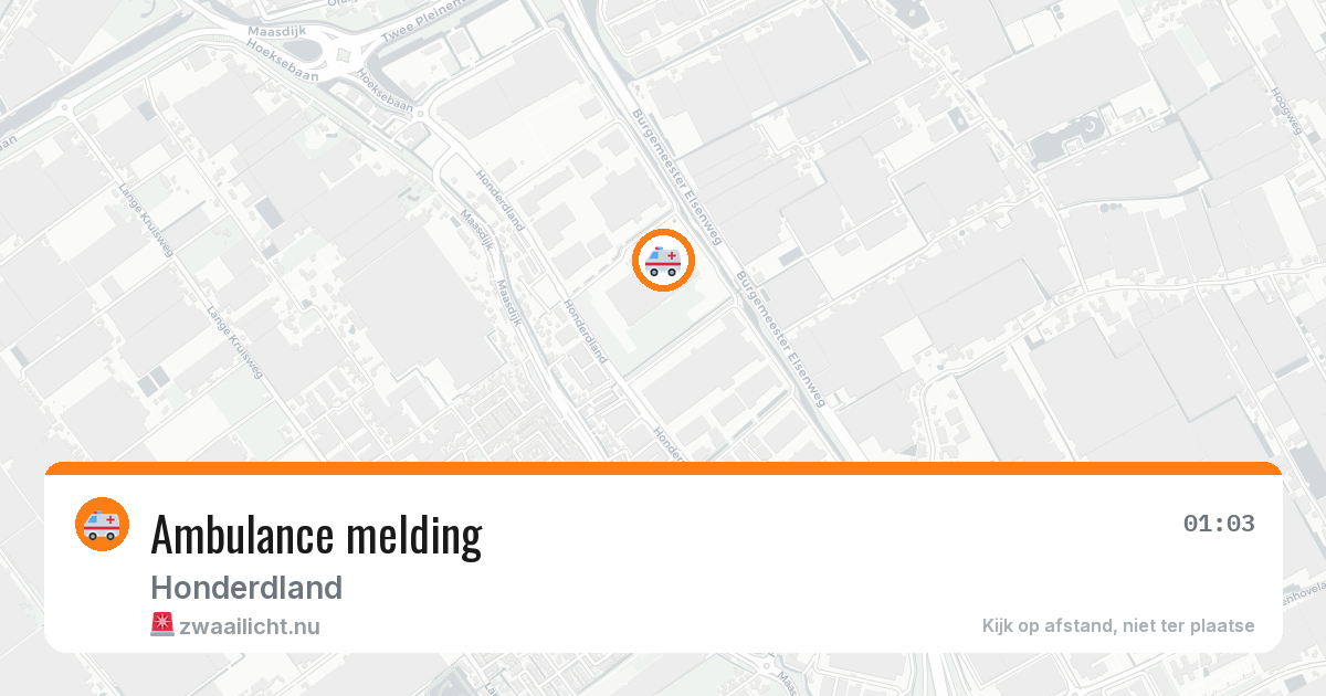 Ambulance melding — 24 jul 2026