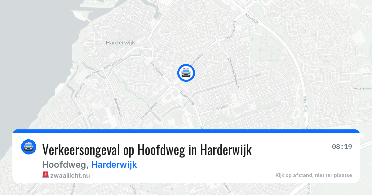 Verkeersongeval op Hoofdweg in Harderwijk — 5 jun 2026