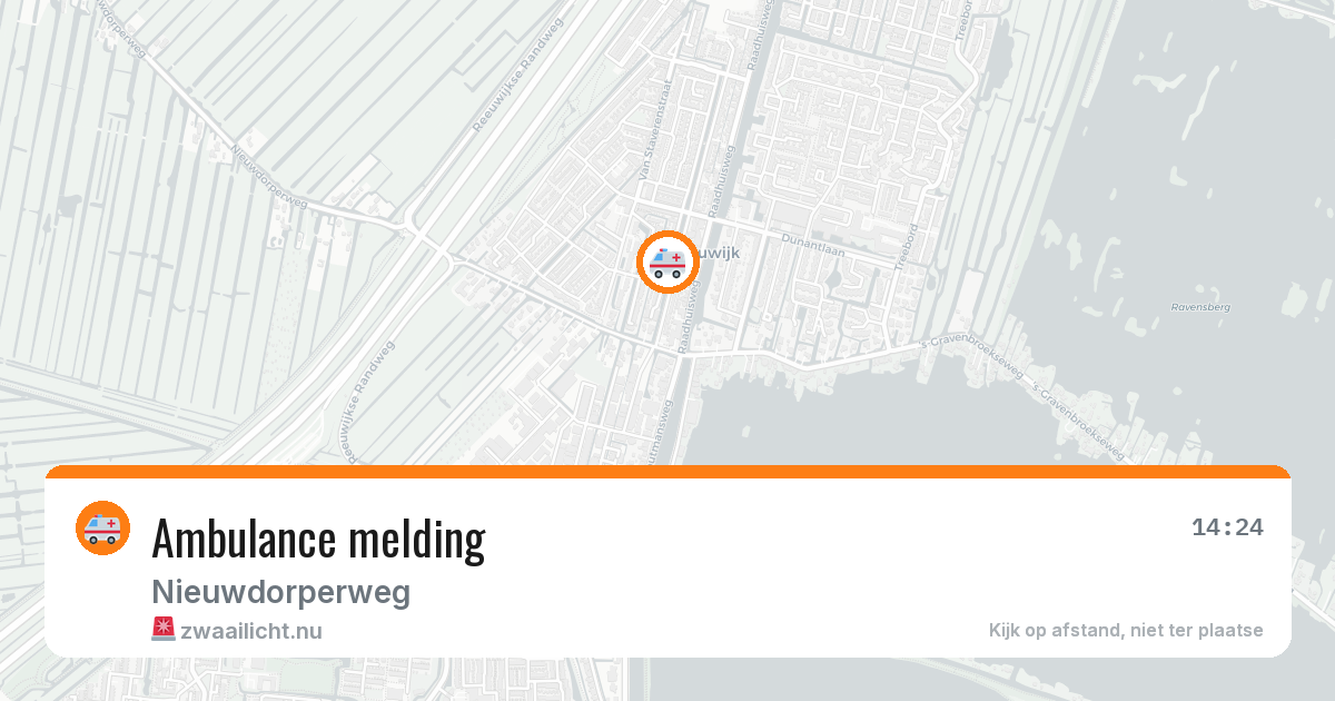 Ambulance melding — 20 jul 2026