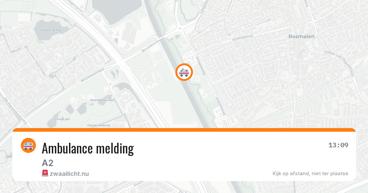 Ambulance melding — 18 jun 2026