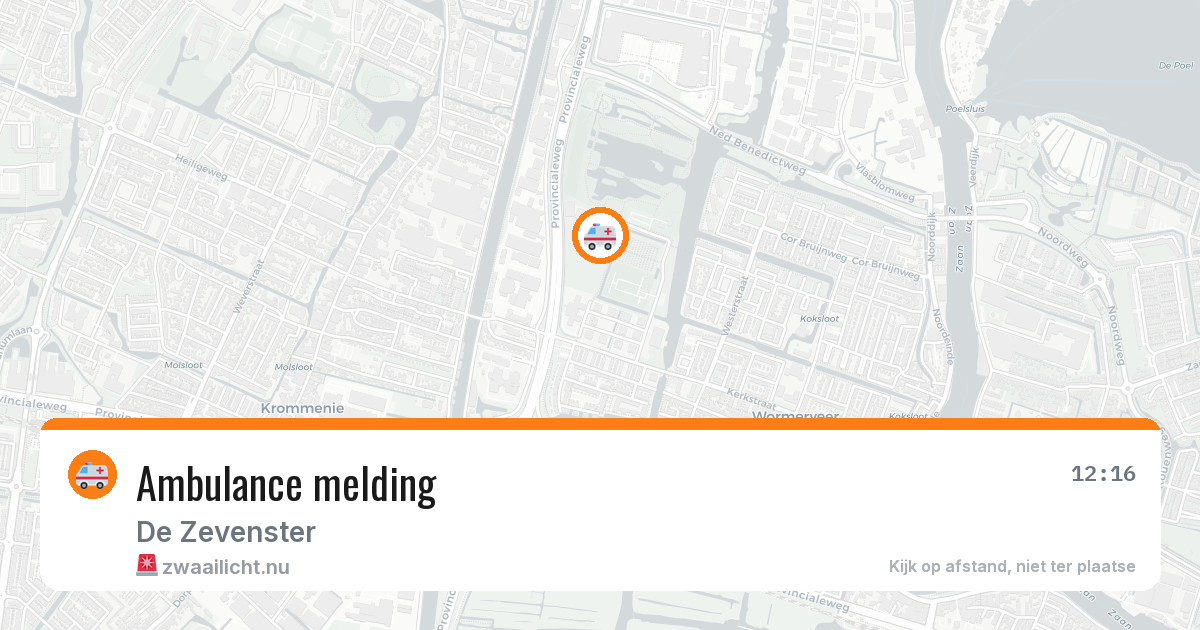 Ambulance melding — 22 jul 2026