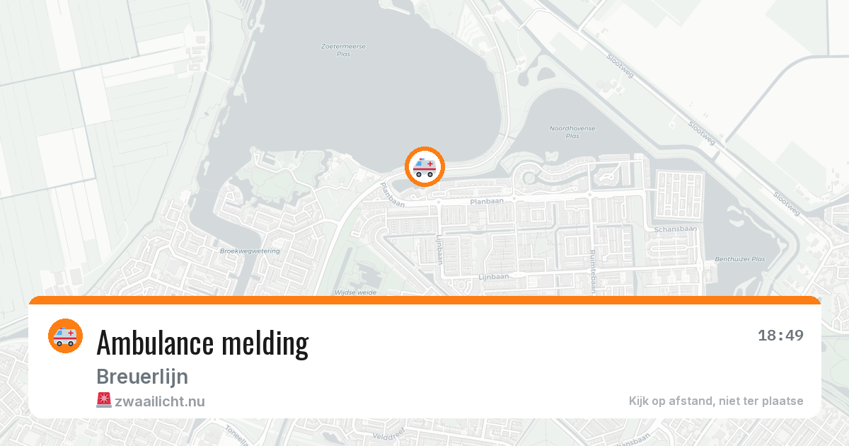 Ambulance melding — 11 feb 2026