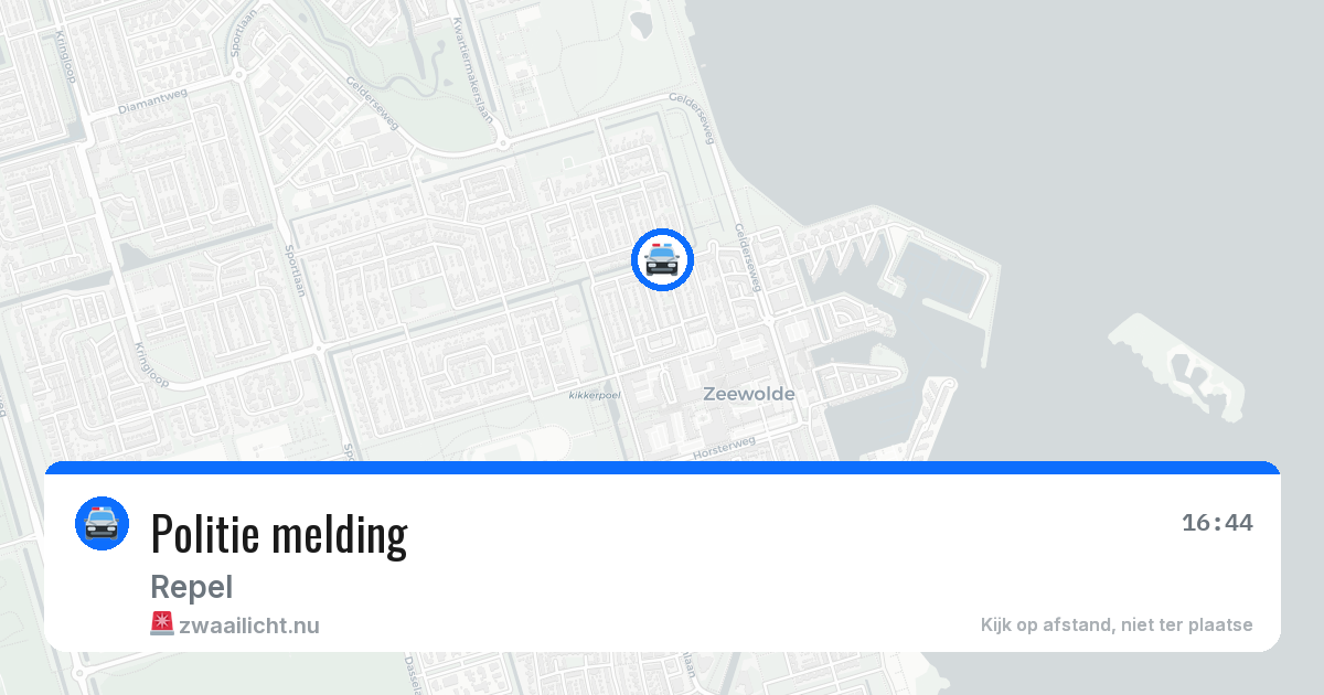 Politie melding — 17 apr 2026