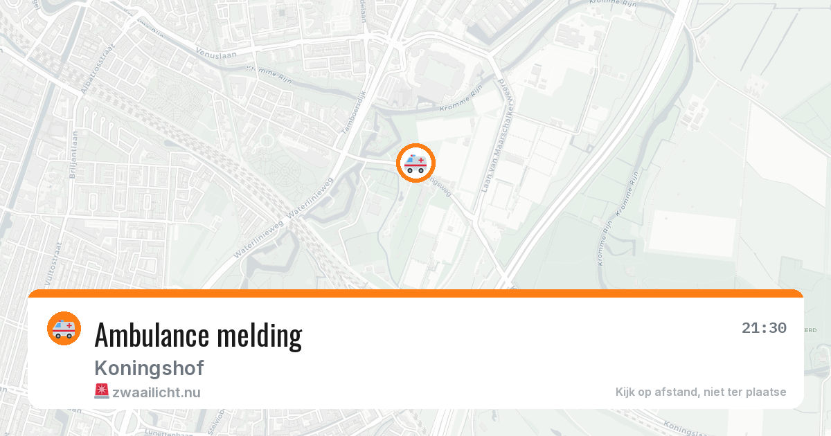 Ambulance melding — 11 feb 2026