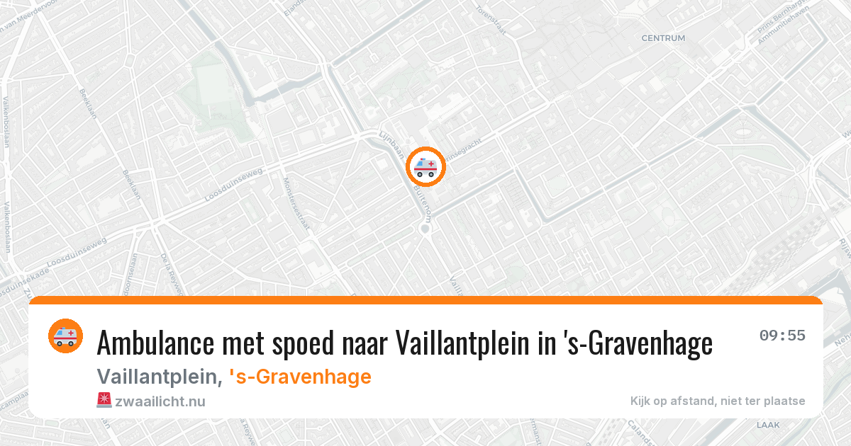 Ambulance met spoed naar Vaillantplein in 's-Gravenhage — 2 apr 2026
