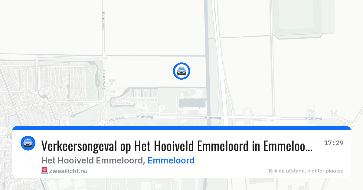 Verkeersongeval op Het Hooiveld Emmeloord in Emmeloord — 28 mei 2026