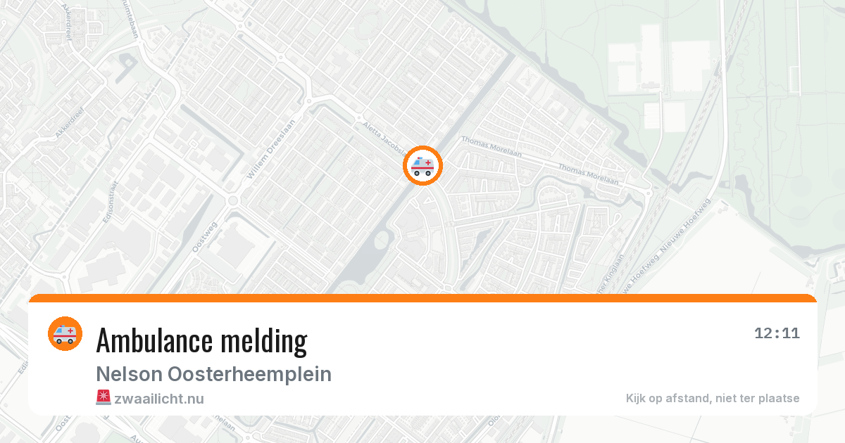 Ambulance melding — 3 feb 2026