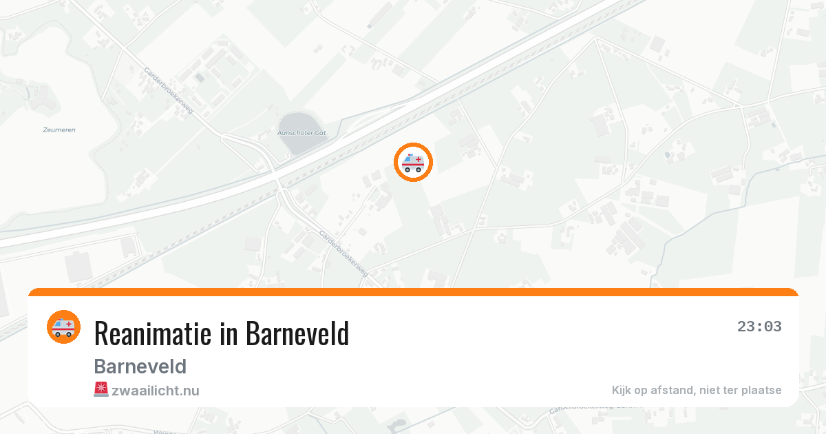Reanimatie in Barneveld — 10 feb 2026