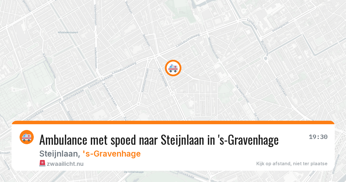 Ambulance met spoed naar Steijnlaan in 's-Gravenhage — 1 jun 2026