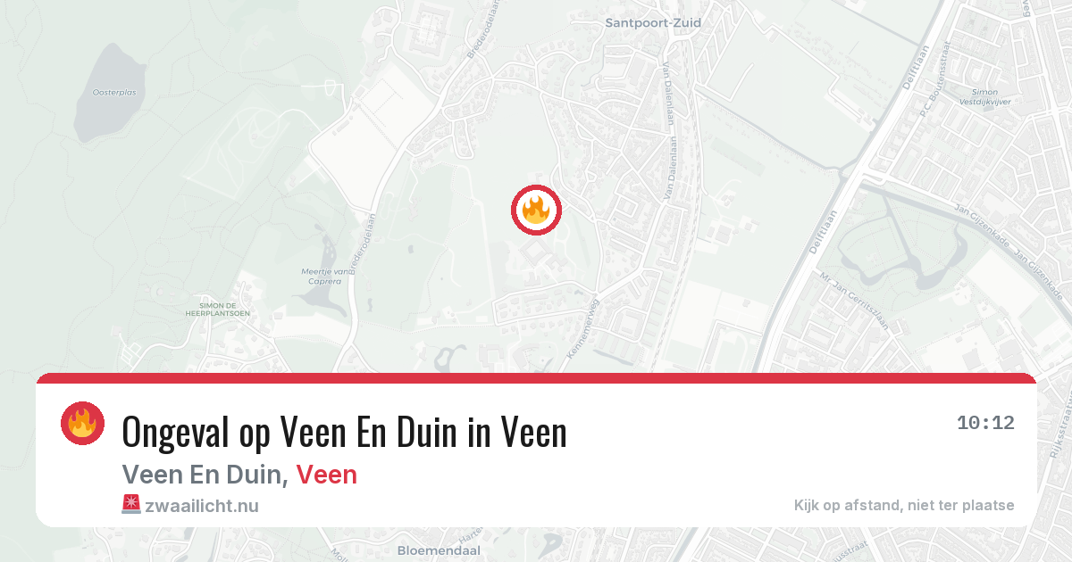 Ongeval op Veen En Duin in Veen — 26 mei 2026