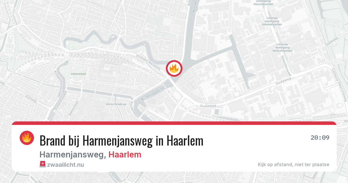 Brand bij Harmenjansweg in Haarlem — 22 mei 2026