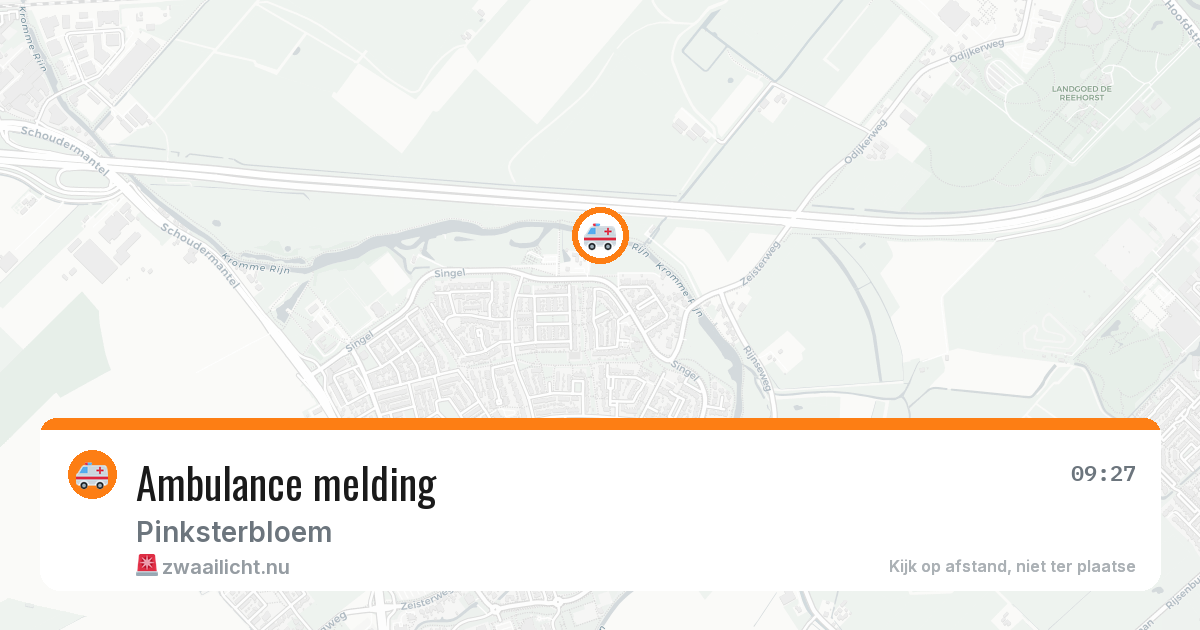 Ambulance melding — 23 jan 2026