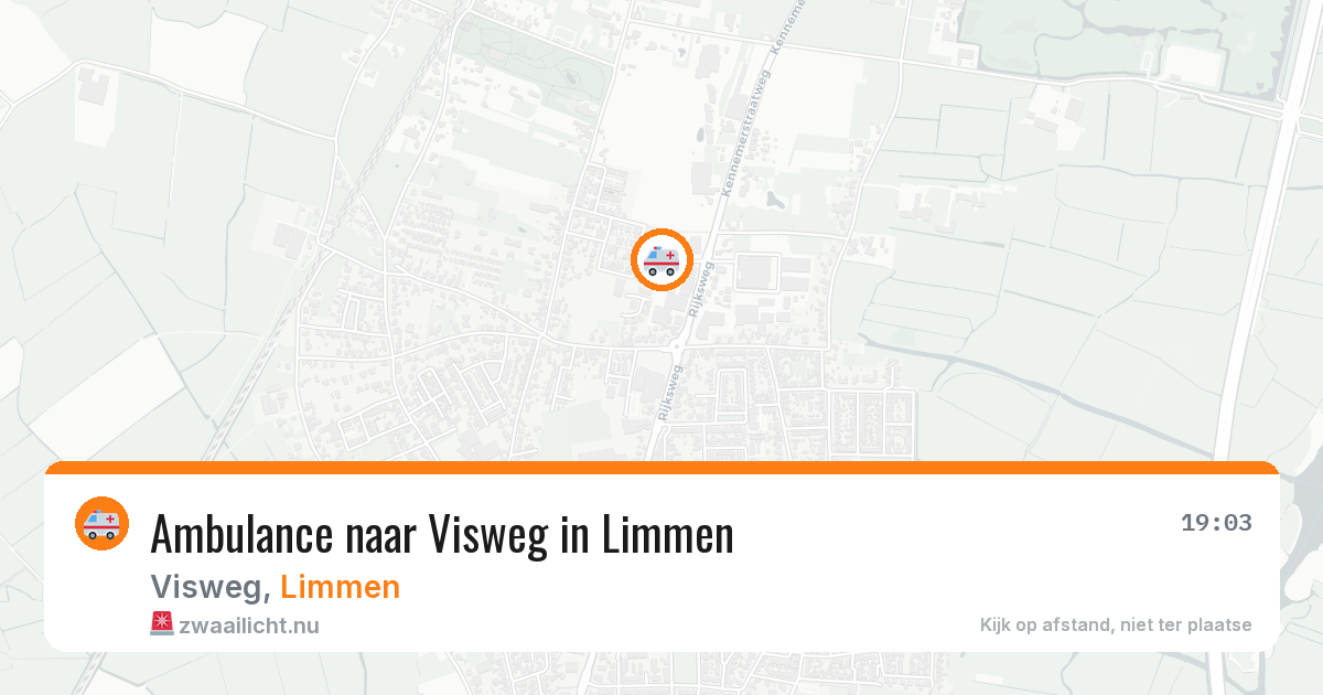 Ambulance naar Visweg in Limmen — 11 jul 2026