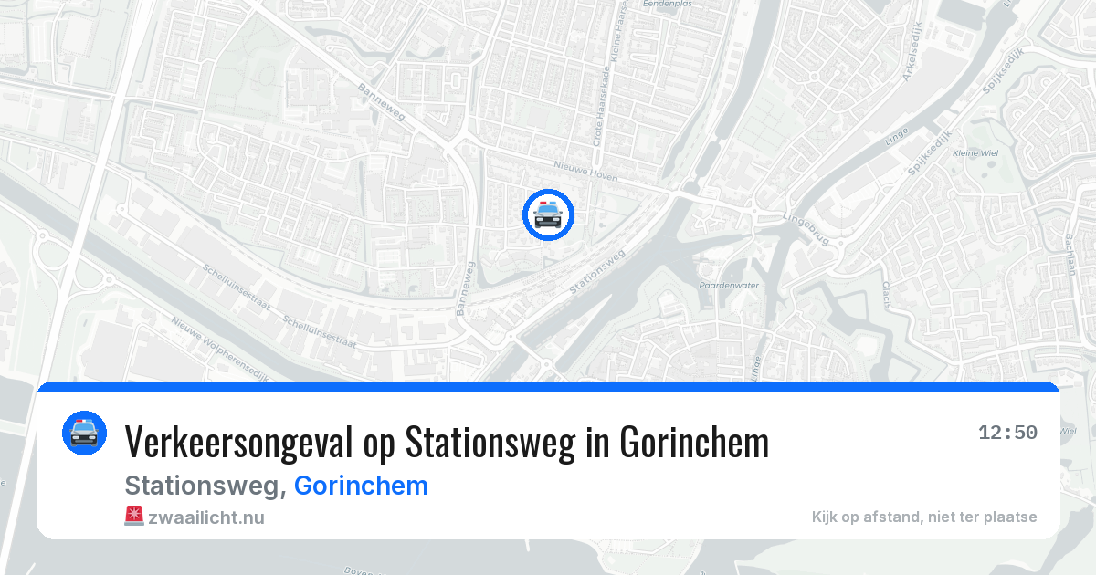 Verkeersongeval op Stationsweg in Gorinchem — 1 jun 2026