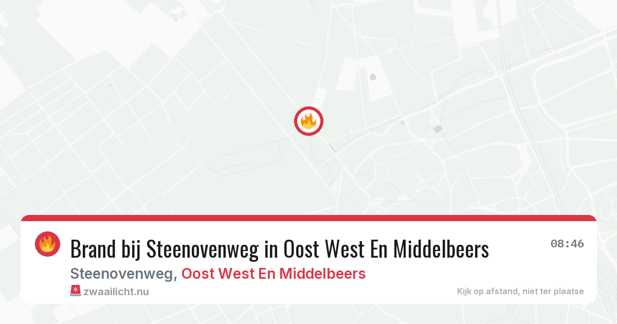 Brand bij Steenovenweg in Oost West En Middelbeers — 28 jun 2026