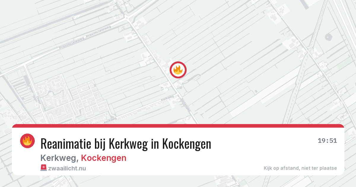 Reanimatie bij Kerkweg in Kockengen — 24 jul 2026