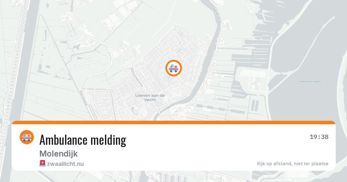 Ambulance melding — 16 jul 2026