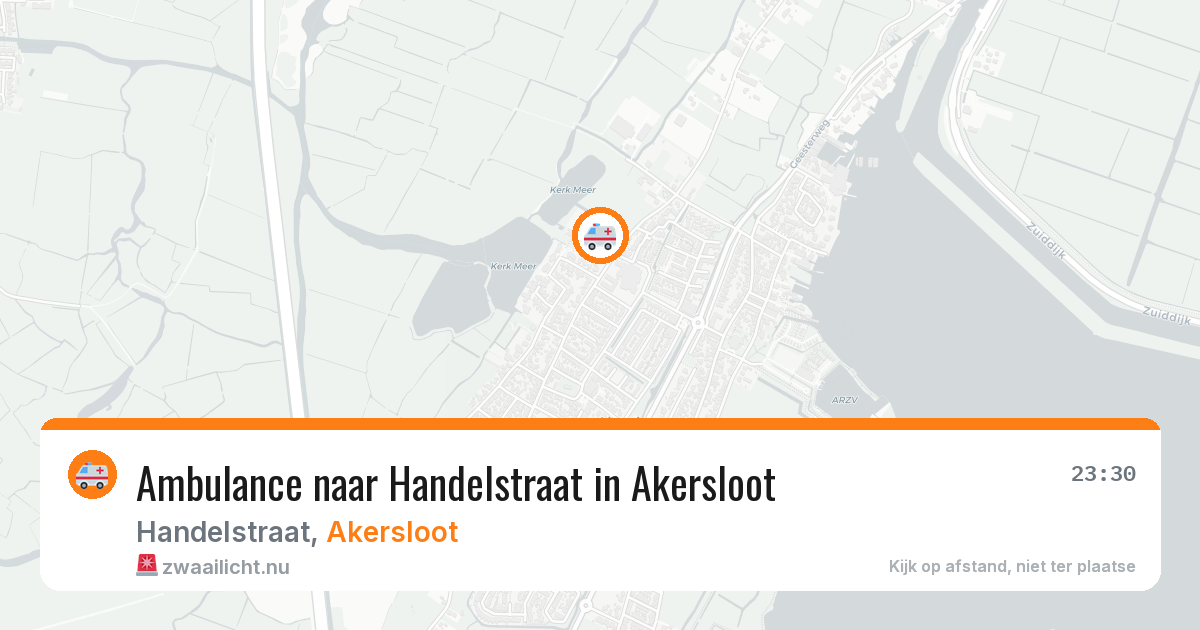 Ambulance naar Handelstraat in Akersloot — 3 feb 2026