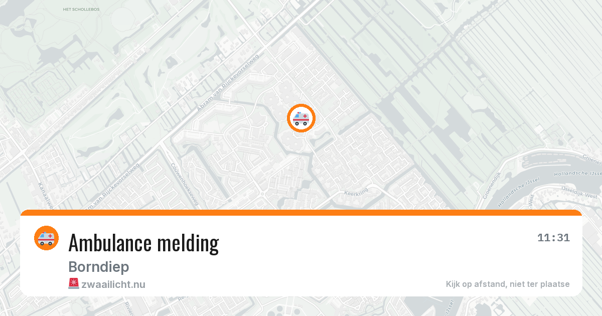 Ambulance melding — 22 jul 2026