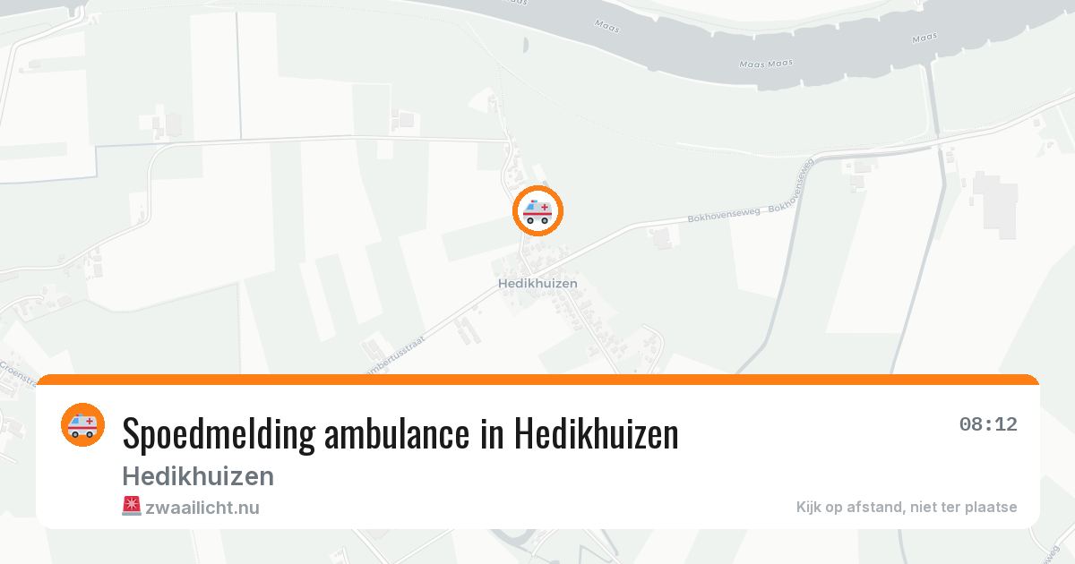 Spoedmelding ambulance in Hedikhuizen — 4 feb 2026