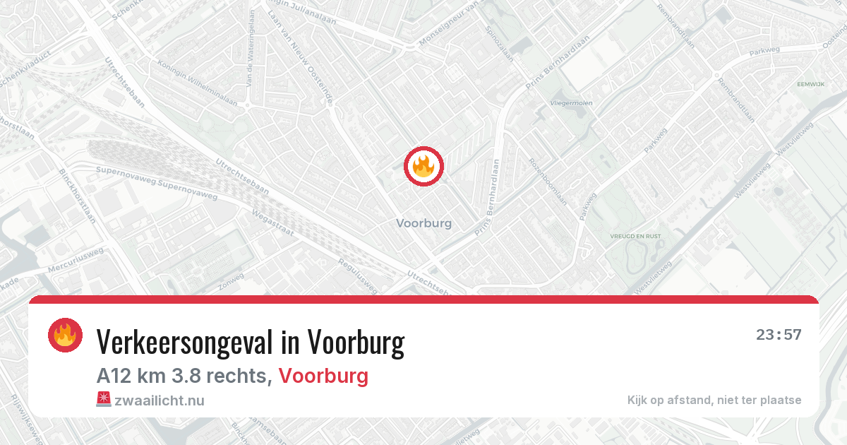 Verkeersongeval in Voorburg — 28 mei 2026