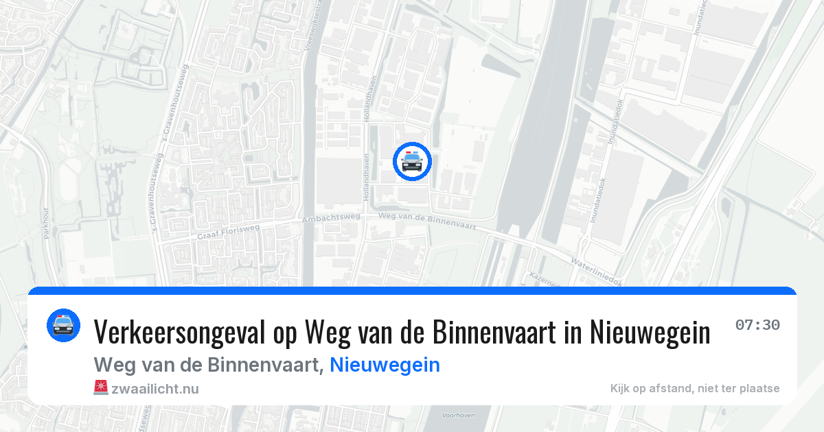 Verkeersongeval op Weg van de Binnenvaart in Nieuwegein — 27 jan 2026