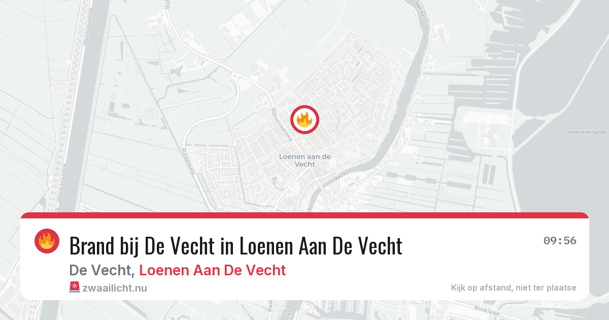 Brand bij De Vecht in Loenen Aan De Vecht — 2 apr 2026