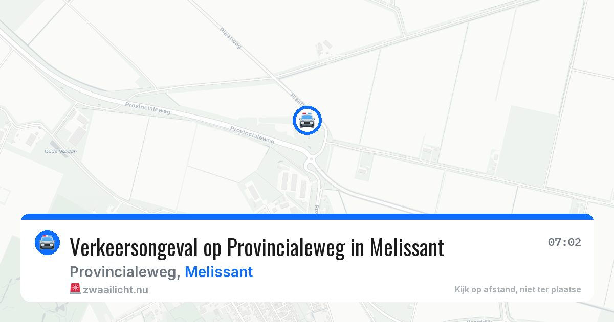 Verkeersongeval op Provincialeweg in Melissant — 26 mrt 2026