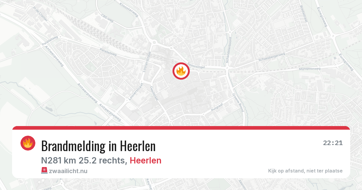 Brandmelding in Heerlen — 4 jun 2026