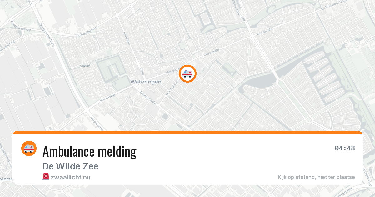 Ambulance melding — 14 jul 2026