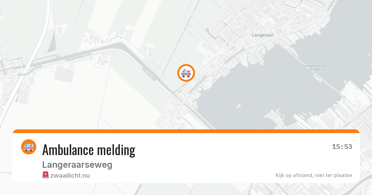 Ambulance melding — 11 jul 2026