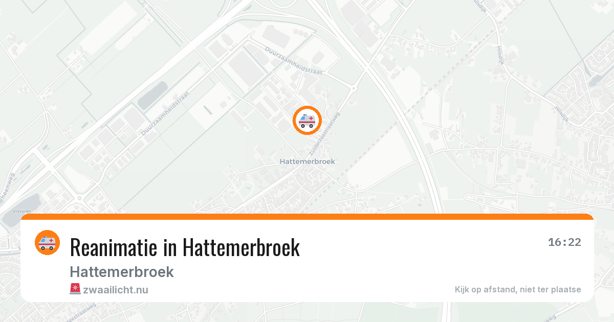 Reanimatie in Hattemerbroek — 12 apr 2026