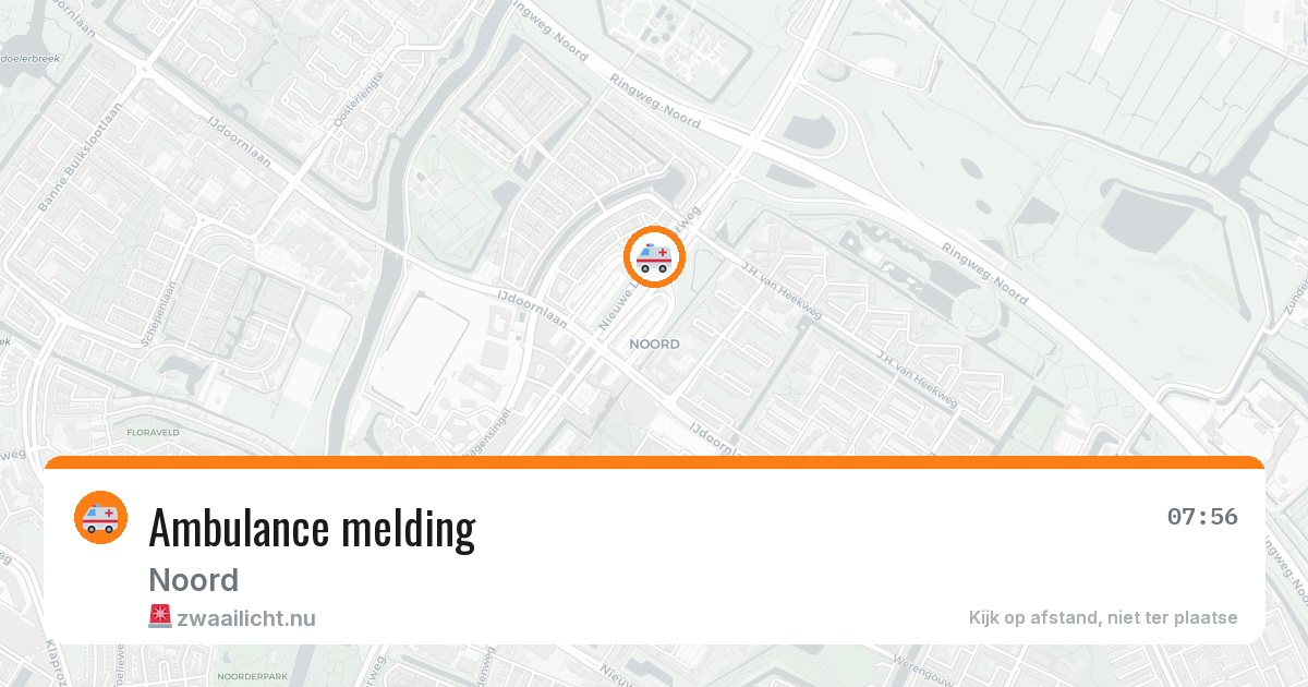 Ambulance melding — 11 jul 2026