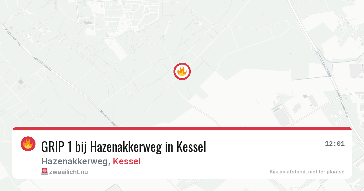 GRIP 1 bij Hazenakkerweg in Kessel — 30 apr 2026