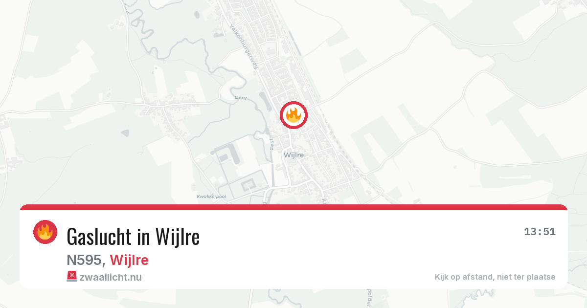 Gaslucht in Wijlre — 27 mrt 2026