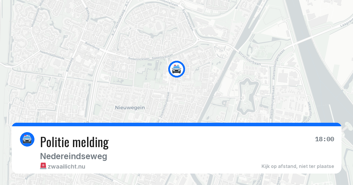 Politie melding — 24 mrt 2026