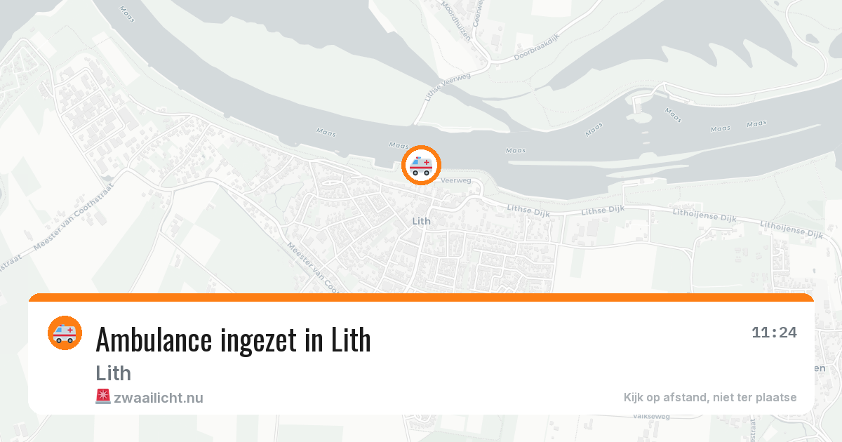 Ambulance ingezet in Lith — 22 jul 2026