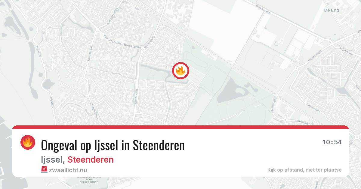 Ongeval op Ijssel in Steenderen — 14 mei 2026