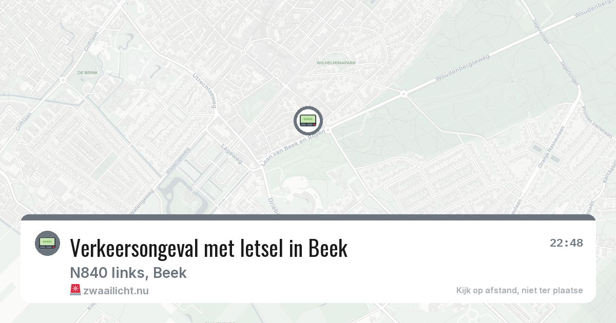 Verkeersongeval met letsel in Beek — 3 mrt 2026