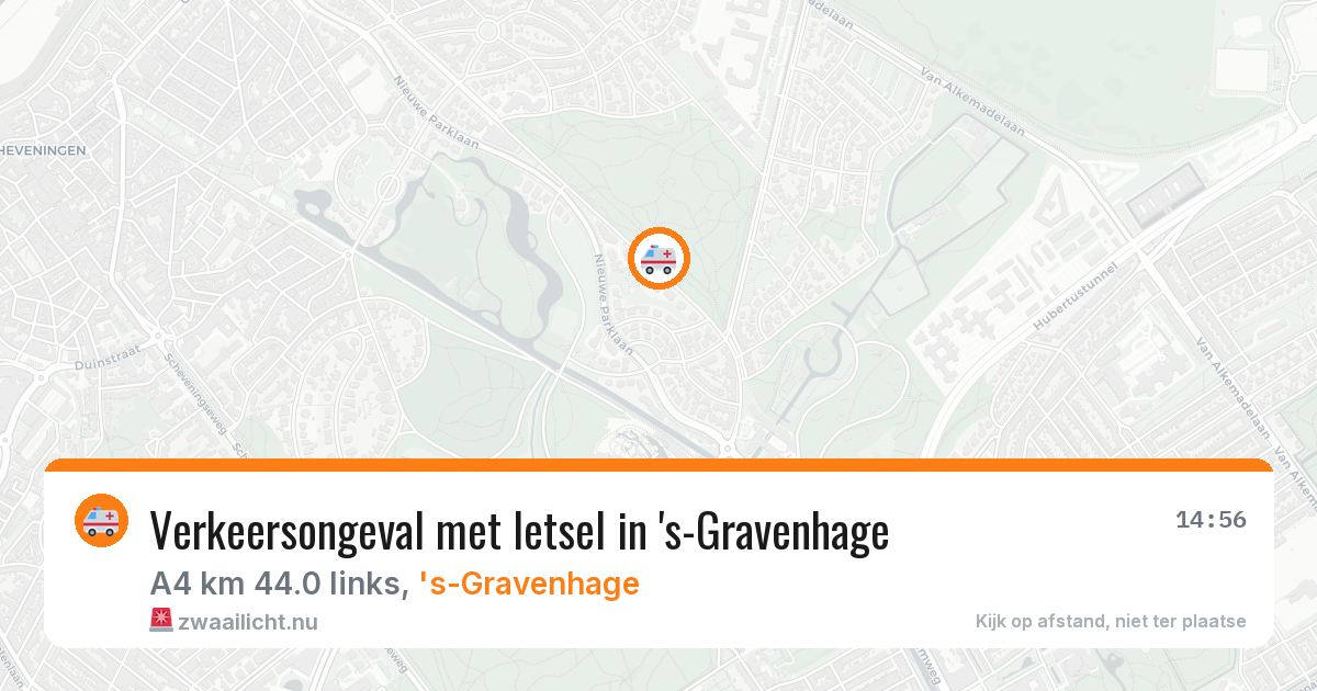 Verkeersongeval met letsel in 's-Gravenhage — 10 feb 2026