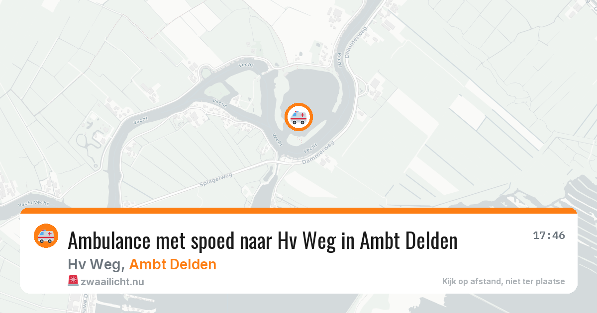 Ambulance met spoed naar Hv Weg in Ambt Delden — 28 mei 2026