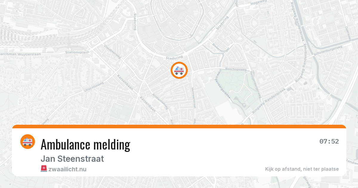 Ambulance melding — 5 jun 2026