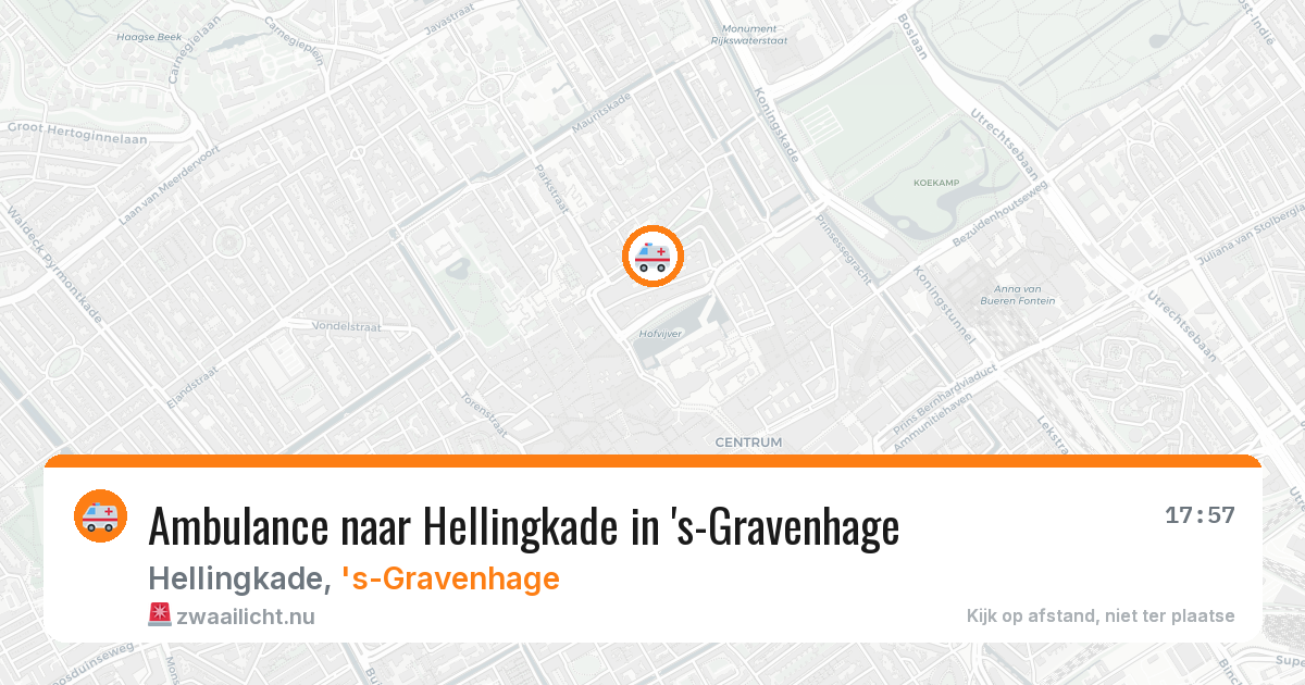 Ambulance naar Hellingkade in 's-Gravenhage — 31 jan 2026