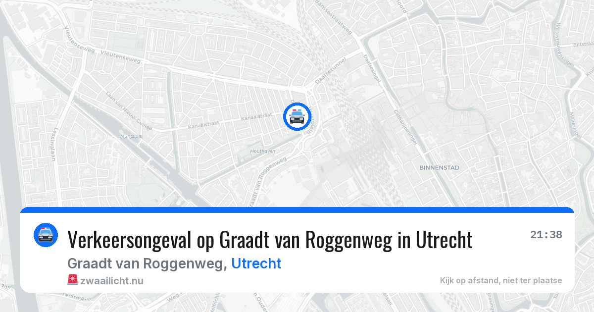 Verkeersongeval op Graadt van Roggenweg in Utrecht — 15 mrt 2026