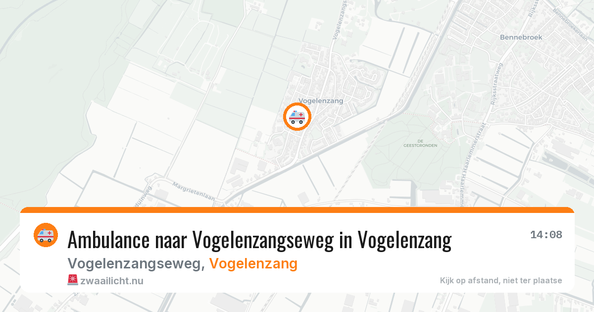 Ambulance naar Vogelenzangseweg in Vogelenzang — 10 jun 2026